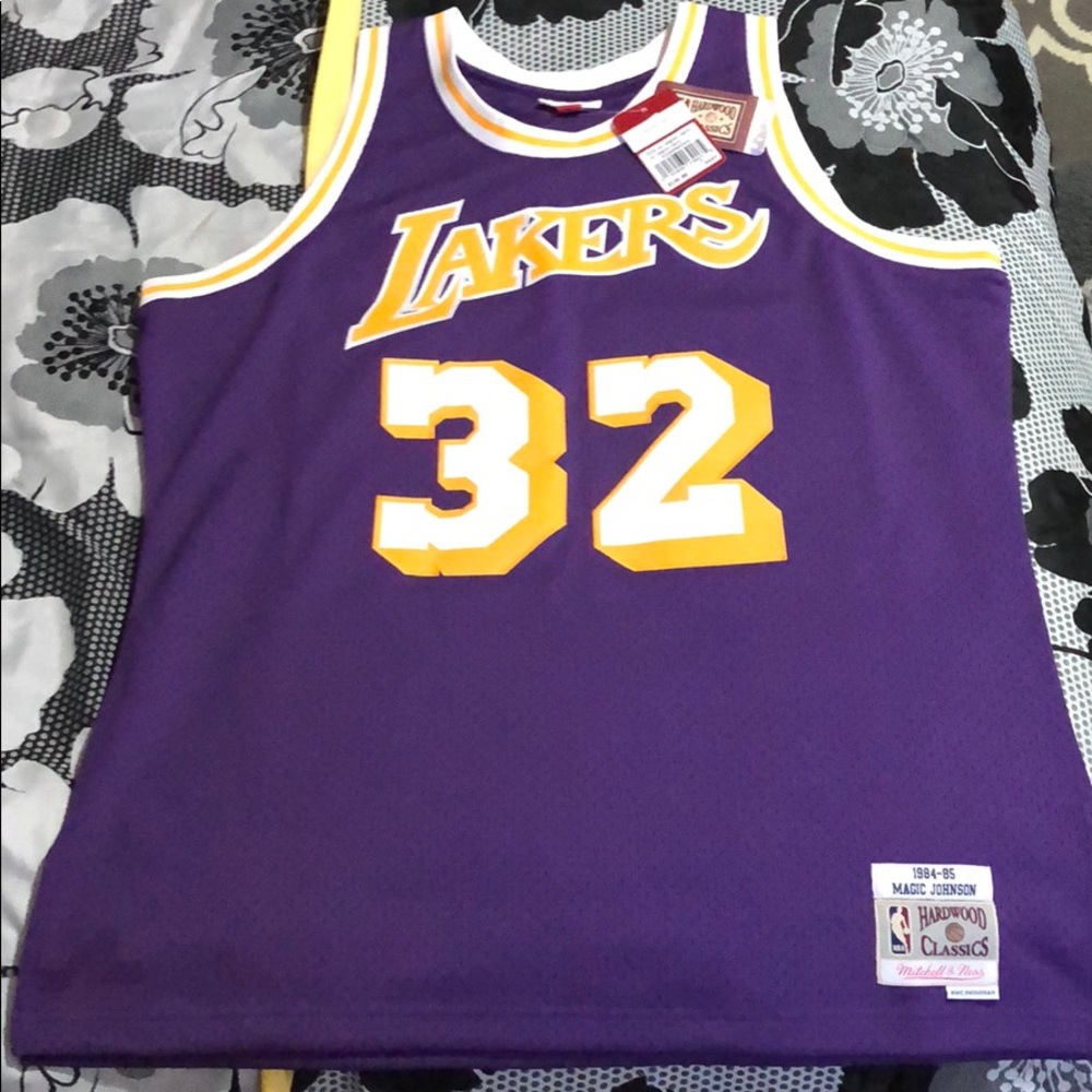 SOLD **Nike Mitchell and Ness Lakers Jersey **SOLD